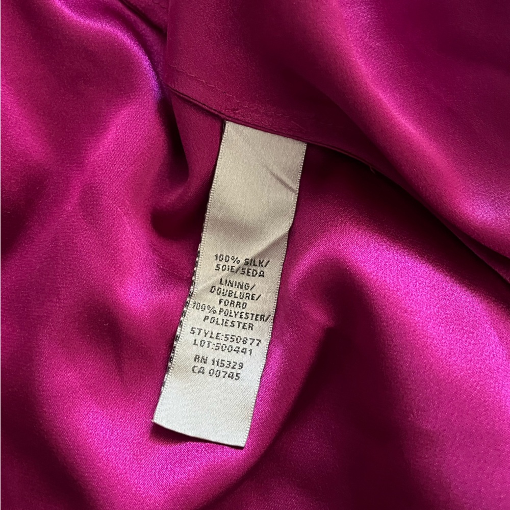 Badgley Mischka Silk Halter Maxi Dress - Picture 9 of 10